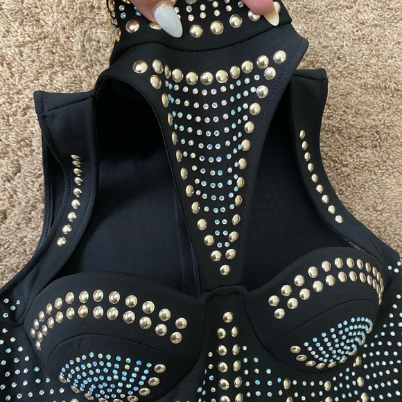 Dress | Evening Studded Midi-Dress - Picture 4 of 11